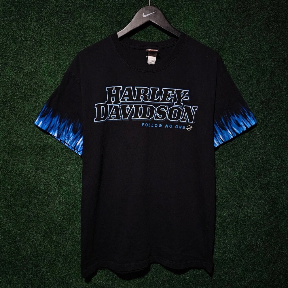 Harley Davidson flames y2k T-Shirt Knoxville Tennessee